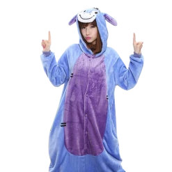 Kigurumifun Blue Donkey Pajama Onesies Character Onesies