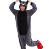 Kigurumifun Animal Onesies Gray Raccoon Adult Onesies