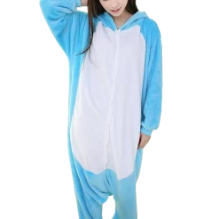 Kigurumifun Animal Onesies Blue Pookie Bear Onesies