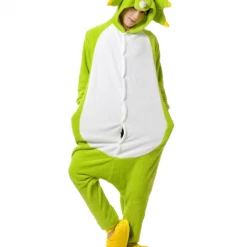 Kigurumi Co Elegant Green Triceratops Onesies