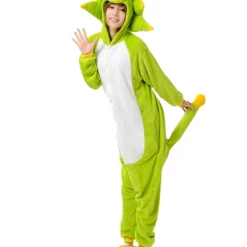 Kigurumi Co Elegant Green Triceratops Onesies
