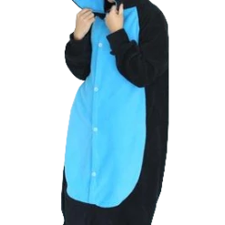 Kigurumifun Black And Blue Cat Onesies Animal Onesies