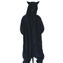 Kigurumifun Black And Blue Cat Onesies Animal Onesies