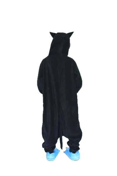 Kigurumifun Black And Blue Cat Onesies Animal Onesies