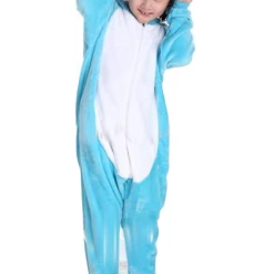 Kigurumi Co Kids Blue Hippo Onesies
