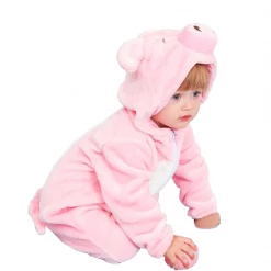 Kigurumi Co Animal Onesies Cute Pink Baby Pig Onesies