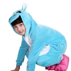 Kigurumi Co Kids Blue Hippo Onesies
