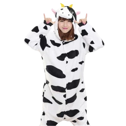 Kigurumifun Cow Cosplay Onesies Animal Onesies