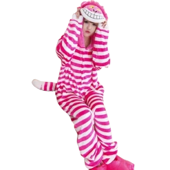 Kigurumifun Character Onesies Bubbly Cheshire Cat Onesies