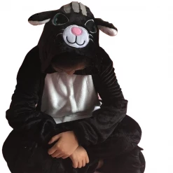 Kigurumi Co Smiling Black Cat Onesies Animal Onesies