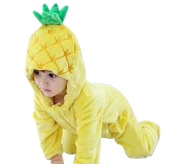 Kigurumi Co Cute Baby Pineapple Onesies Yellow Onesies