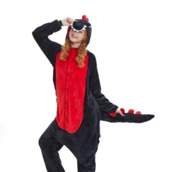 Kigurumi Co Mythical Creatures Onesies Fiery Dragon Onesies