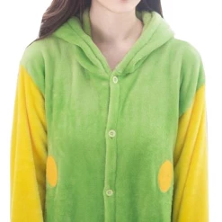 Kigurumi Co Insect Onesies Fancy Green Worm Onesies