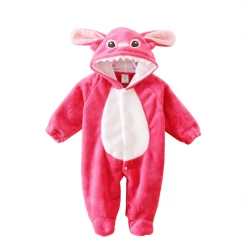 Kigurumi Co Cute Pink Baby Stitch Onesies Cartoon Onesies