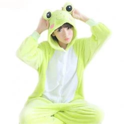 Kigurumifun Animal Onesies Light Green Frog Onesies