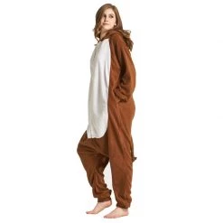 Kigurumi Co Funny Brown Monkey Onesies Animal Onesies