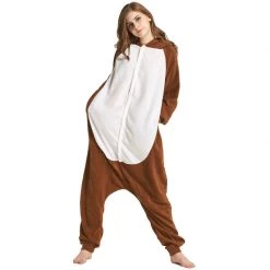 Kigurumi Co Funny Brown Monkey Onesies Animal Onesies