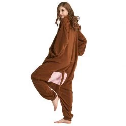 Kigurumi Co Funny Brown Monkey Onesies Animal Onesies