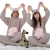 Kigurumi Co Animal Onesies Beautiful Gray Bunny Onesies