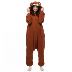 Kigurumifun Dark Brown Bear Onesies