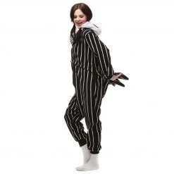 Kigurumifun Black And White Skeleton Onesies