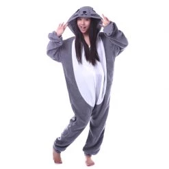 Kigurumifun Dark Gray Seal Onesies Animal Onesies