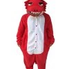 Kigurumifun Adult Red Dragon Onesies Mythical Creatures Onesies
