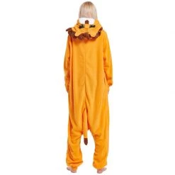 Kigurumifun Orange Lion Onesies Animal Onesies