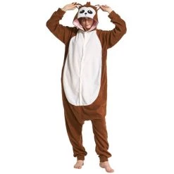 Kigurumi Co Funny Brown Monkey Onesies Animal Onesies
