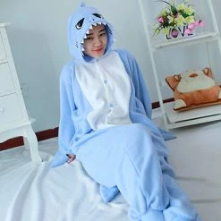 Kigurumi Co Stylish Light Blue Shark Onesies