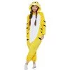 Kigurumi Co Animal Onesies Stylish Yellow Tiger Onesies