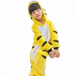 Kigurumi Co Animal Onesies Kids Yellow Tiger Onesies