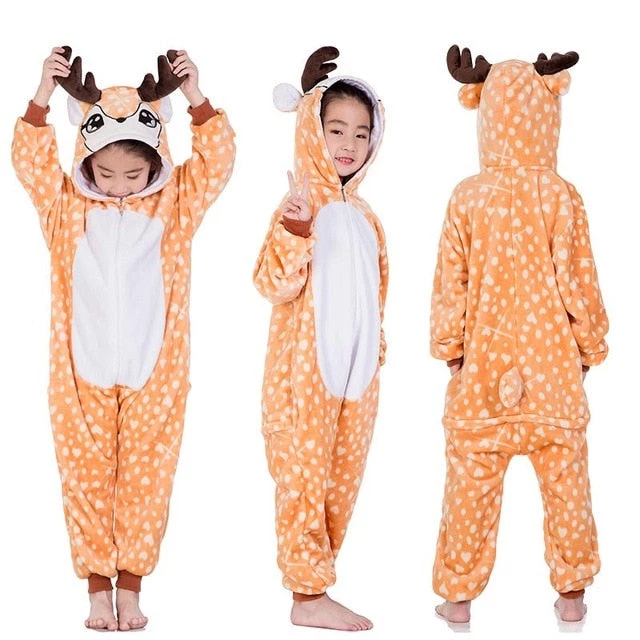Kigurumi Co Kids Stylish Deer Onesies Animal Onesies