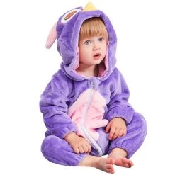 Kigurumi Co Cute Purple Baby Owl Onesies