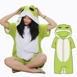 Kigurumi Co Animal Onesies Comfy Travel Frog Onesies